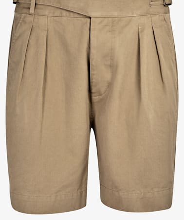Beige Gurkha Braddon Shorts