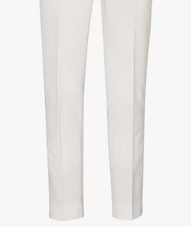 Off White Pleated Brescia Tuxedo trousers