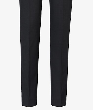 Dark Grey Pleated Brentwood Trousers