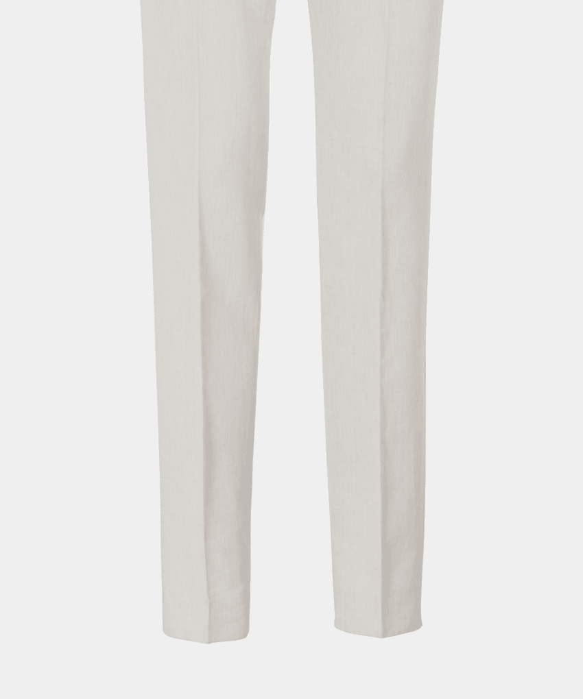 Sand Gurkha Braddon Trousers Linen Cotton Suitsupply Online Store