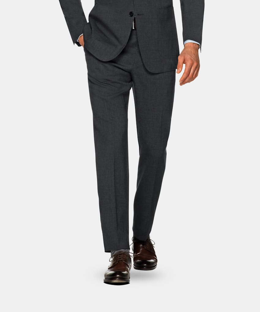 Dark grey formal pants clearance