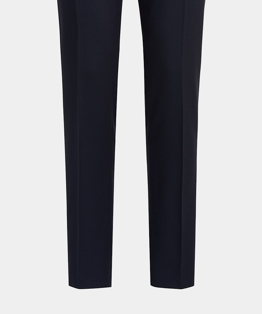 Navy Soho Trousers | Pure Wool Traveller | Suitsupply Online Store