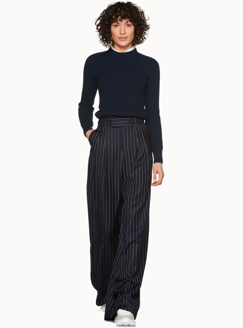 Darby Navy Crew Neck