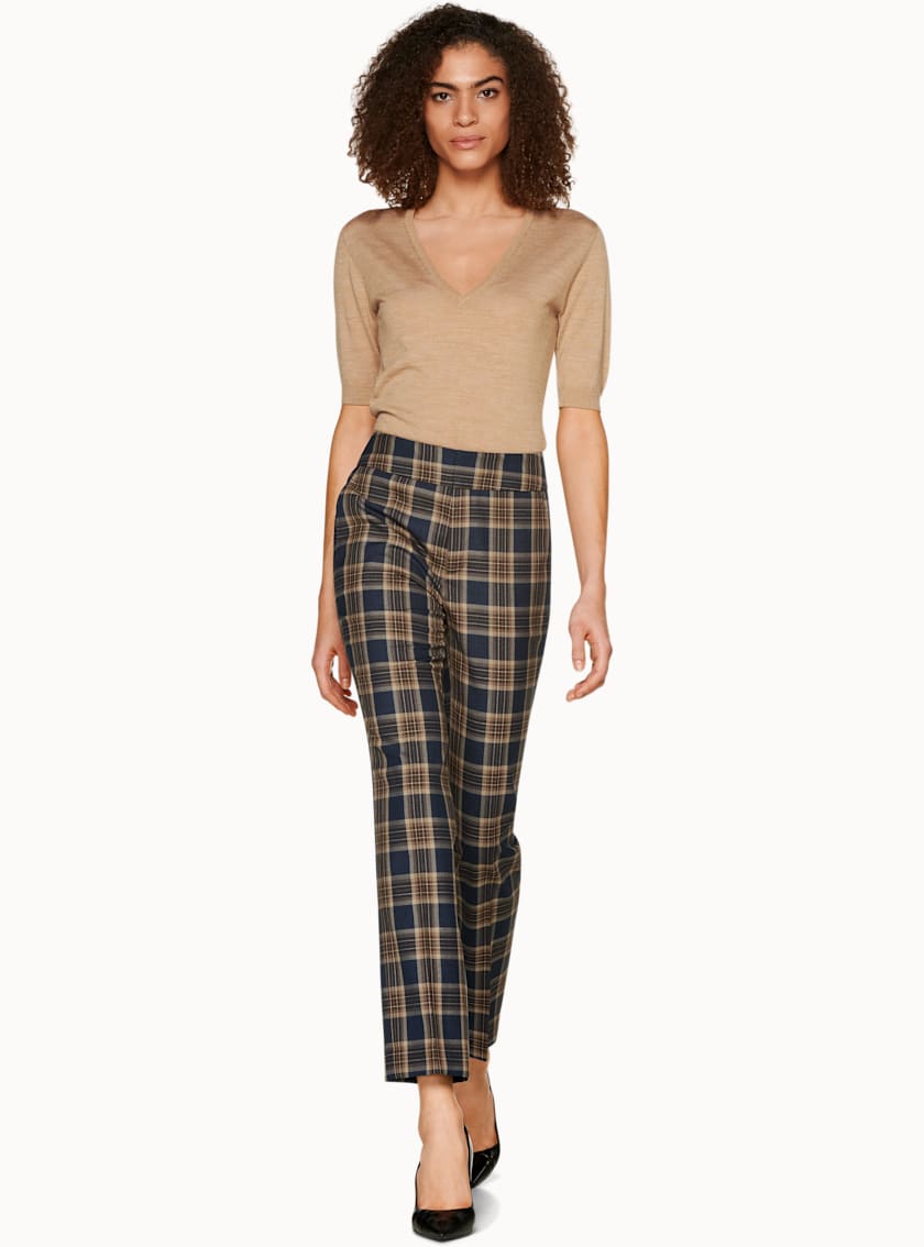 Fay Camel V Neck