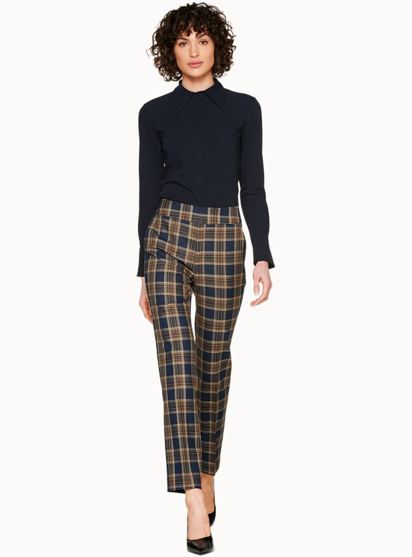 Alec Navy Blouse