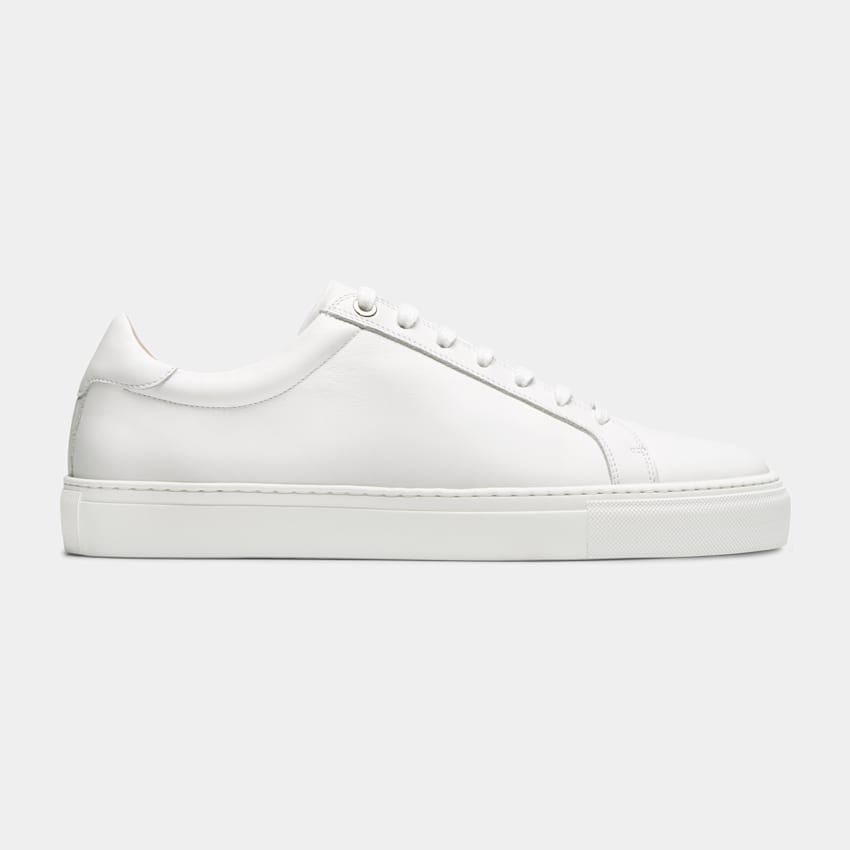 White Sneakers | Italian Calf Leather | Suitsupply Online Store