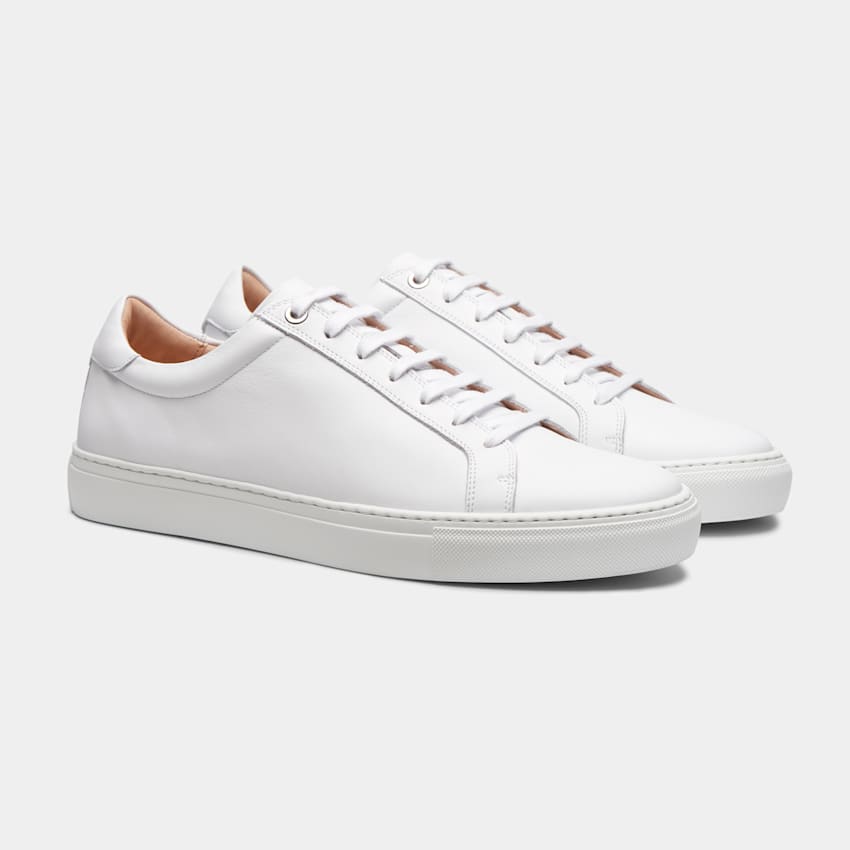 suitsupply white sneakers