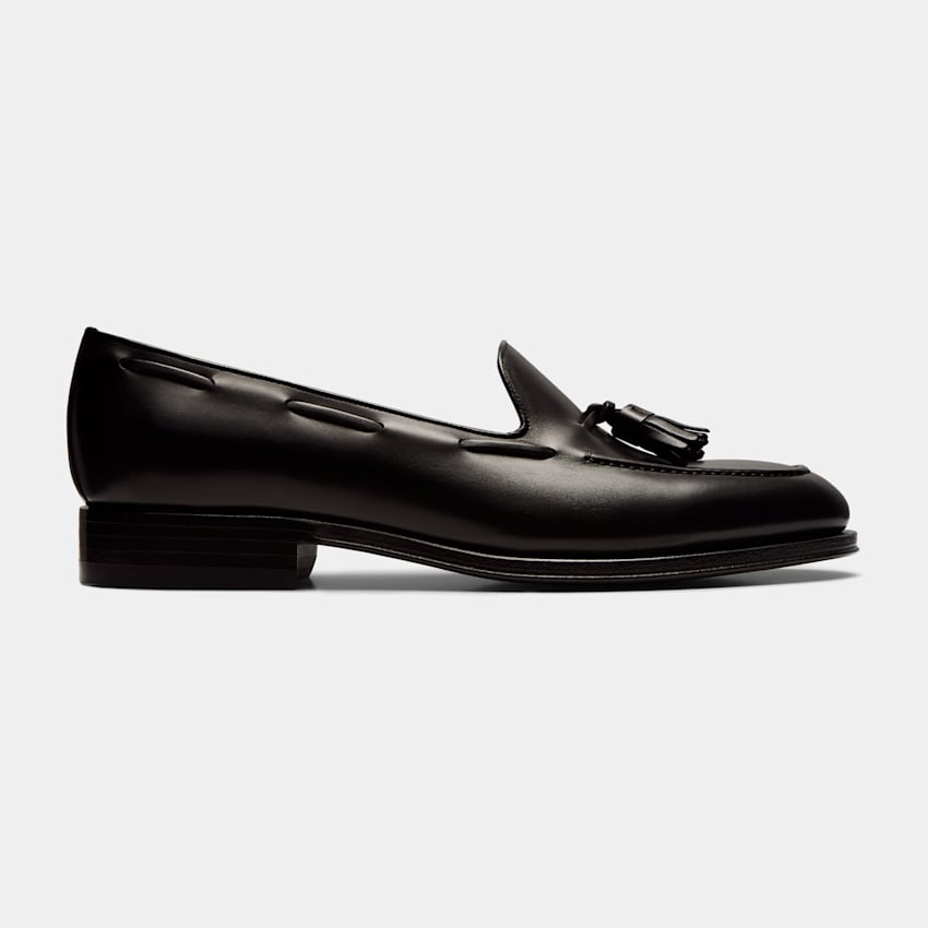 Black Tassel Loafer | Italian Calf Leather | Suitsupply Online Store