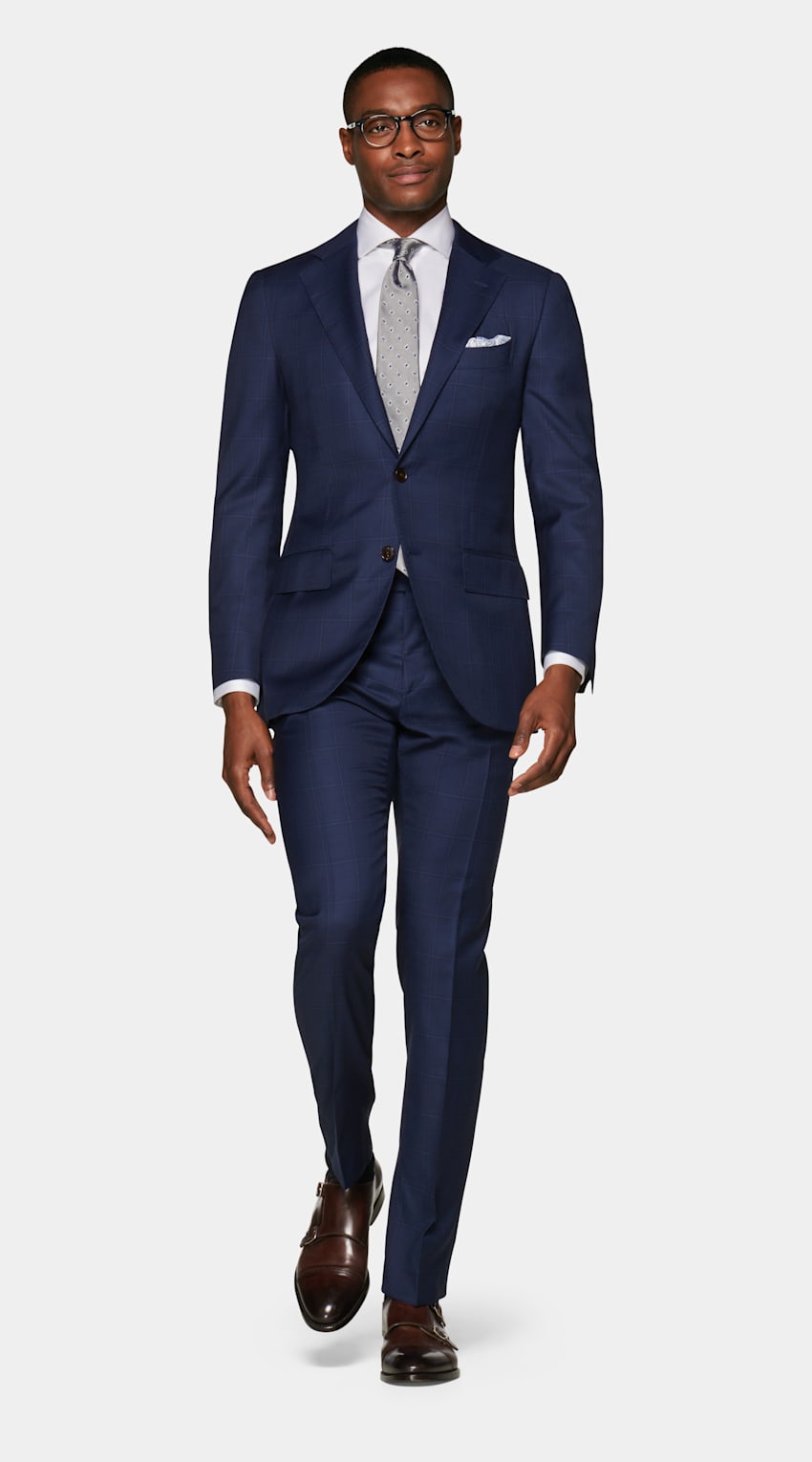 Navy lazio suit clearance