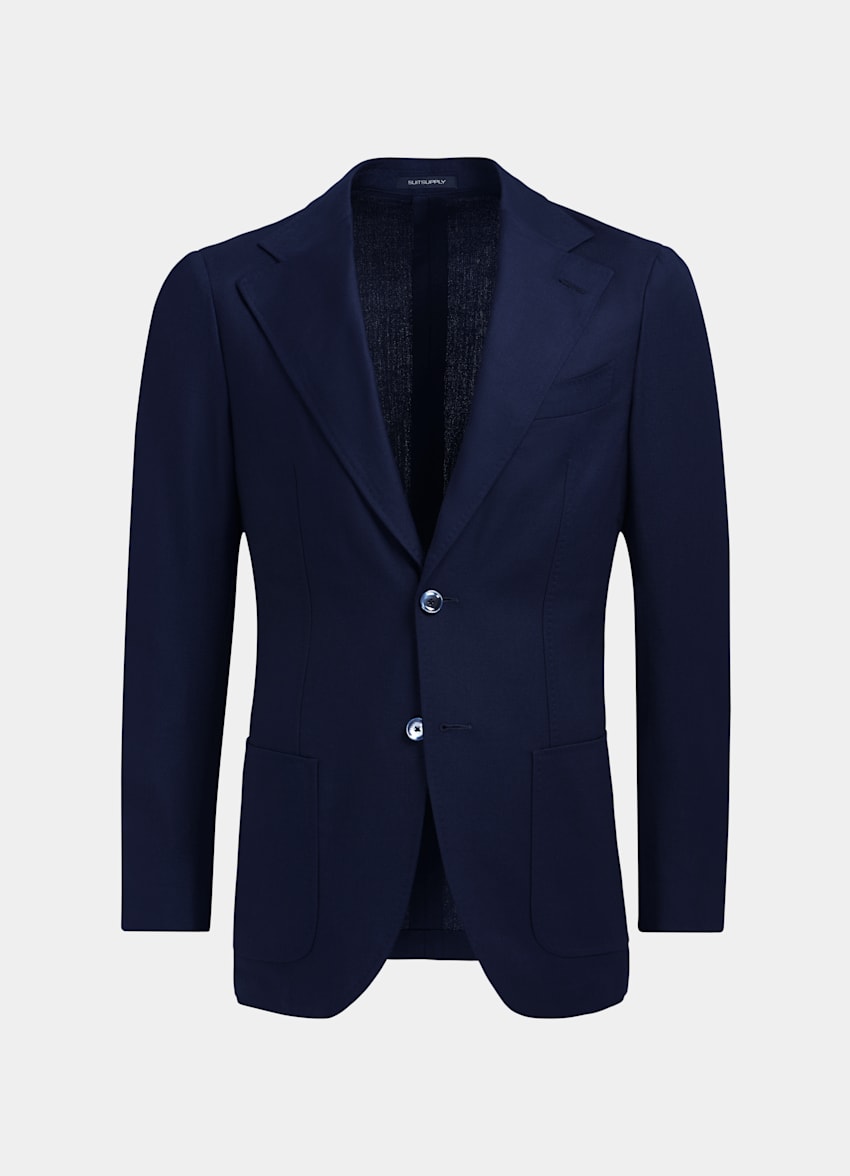 Navy Lazio Jacket | Pure Wool S130's Single Breasted | Suitsupply ...