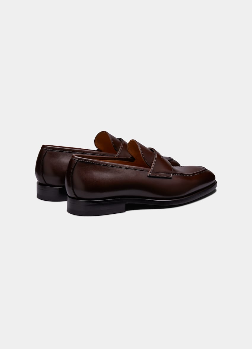 Brown Penny Loafer | Calf Leather | Suitsupply Online Store
