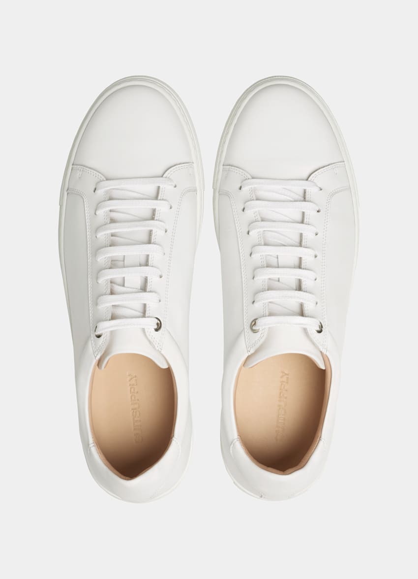 White Sneakers | Italian Calf Leather | Suitsupply Online Store