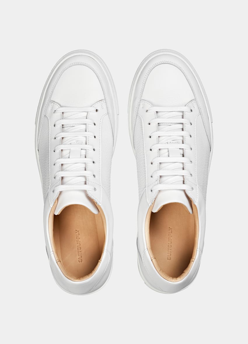 White Sneakers | Calf Leather | Suitsupply Online Store
