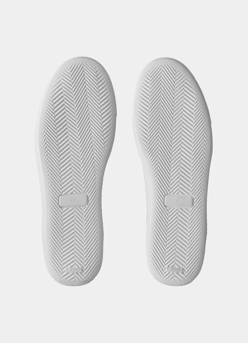 suitsupply white leather sneakers