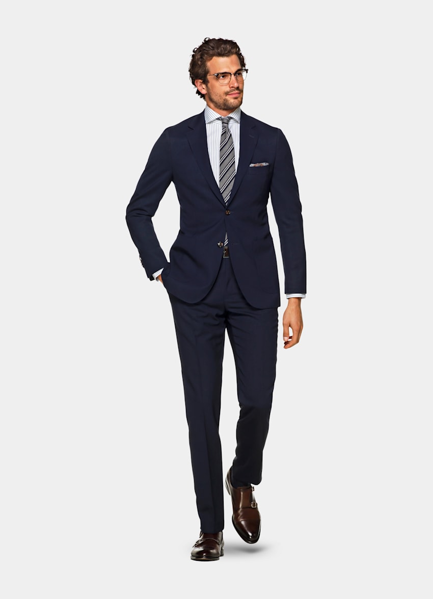 monk strap suit