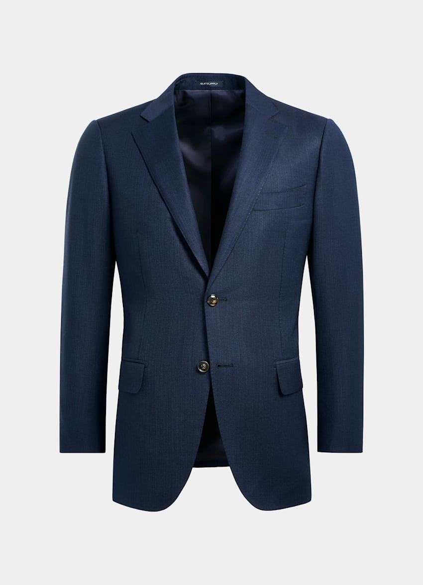 Navy Lazio Suit | Pure Wool Single Breasted | Suitsupply Online Store