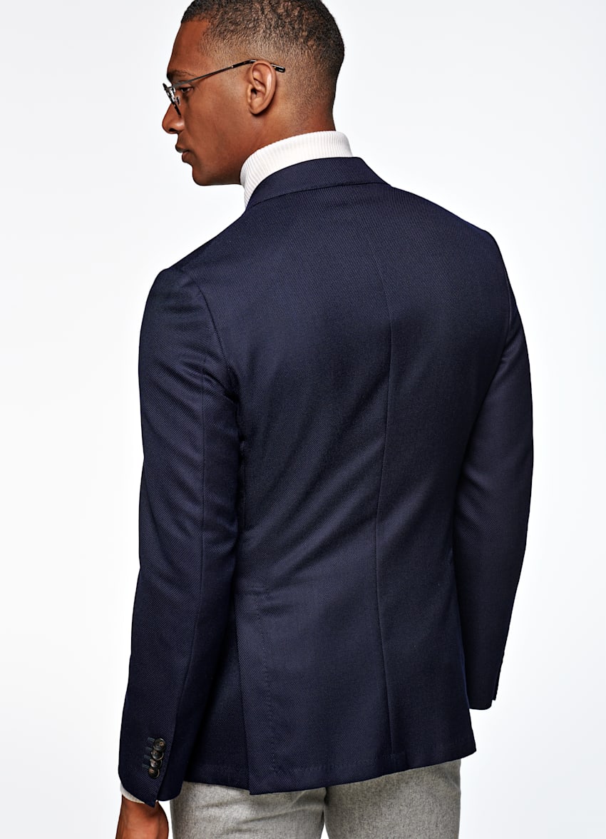 Navy Havana Jacket | Pure Wool | Suitsupply Online Store