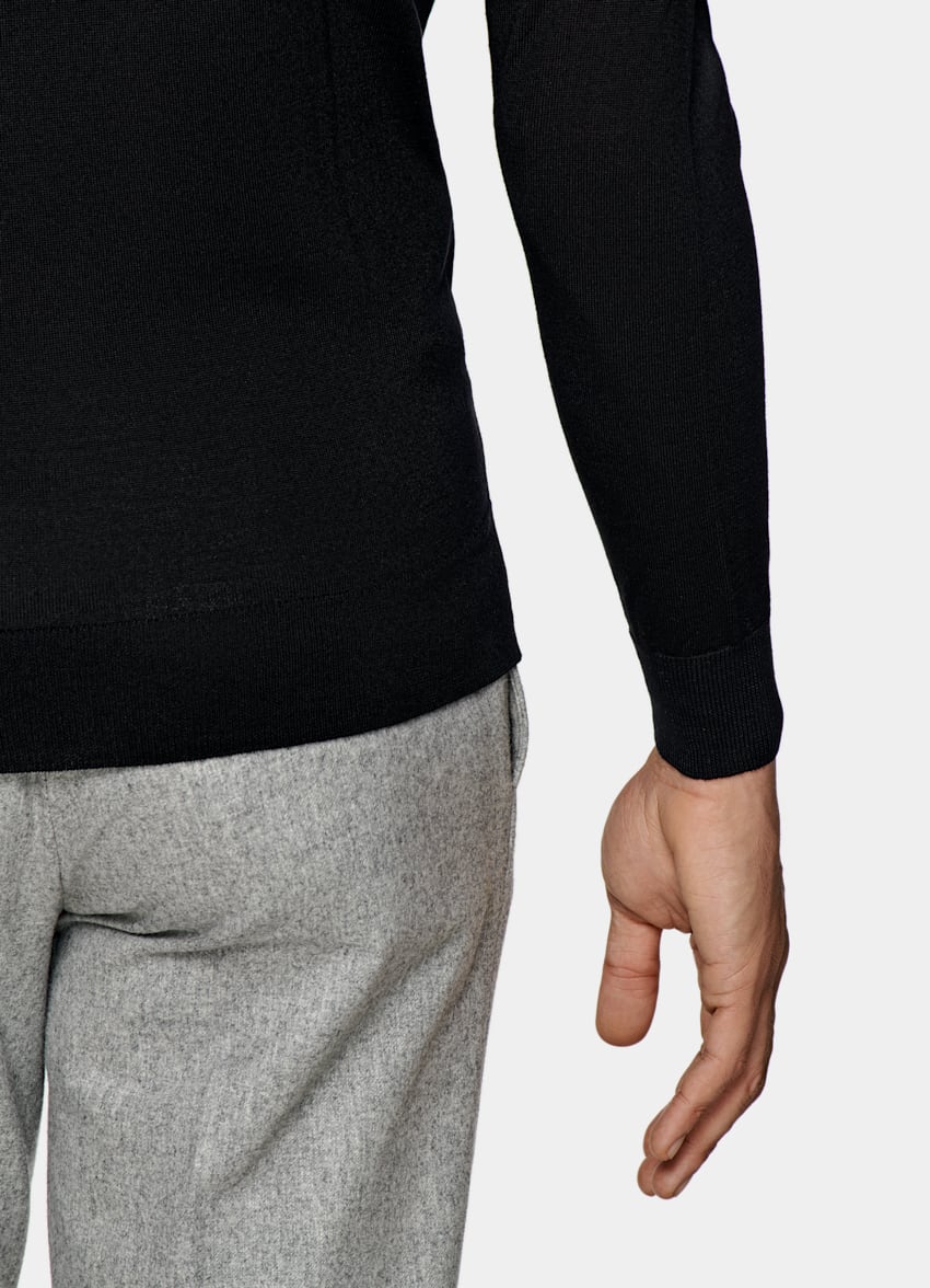 male black turtleneck