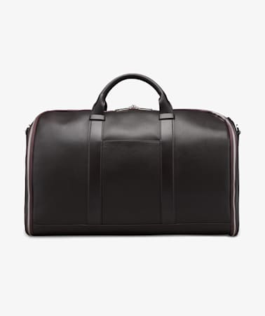 Dark Brown Holdall Suit Carrier