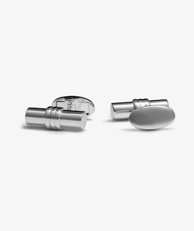 Round cufflinks