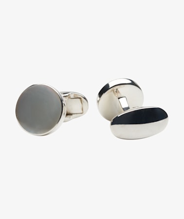 Round cufflinks
