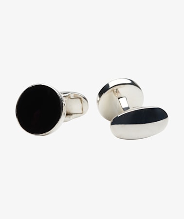 Round cufflinks