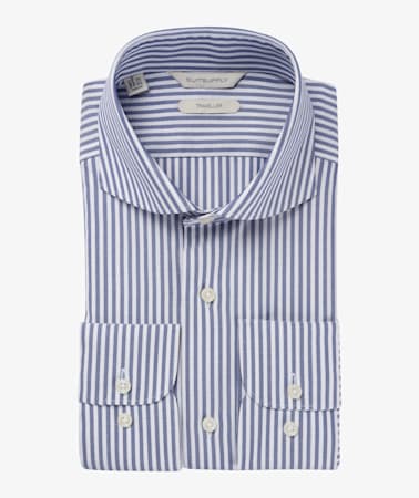 Navy Stripe Traveller Shirt