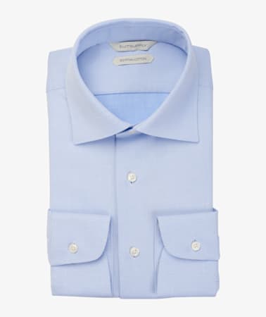 Light Blue Faux Uni Shirt