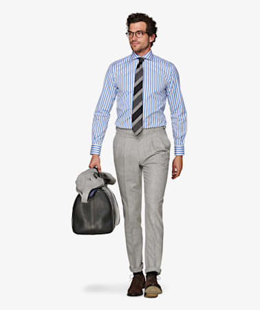 Blue Stripe Shirt