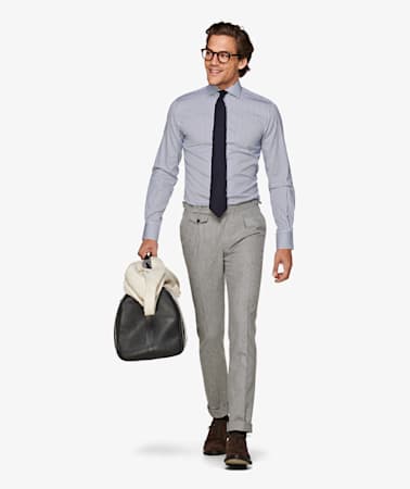 Navy Stripe Shirt