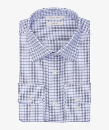 Navy Check Traveller Shirt