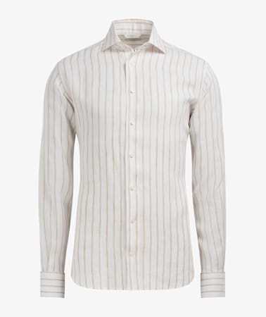 Brown Stripe Shirt