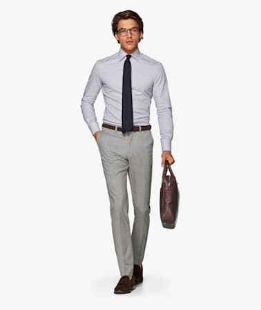 Navy Stripe Shirt