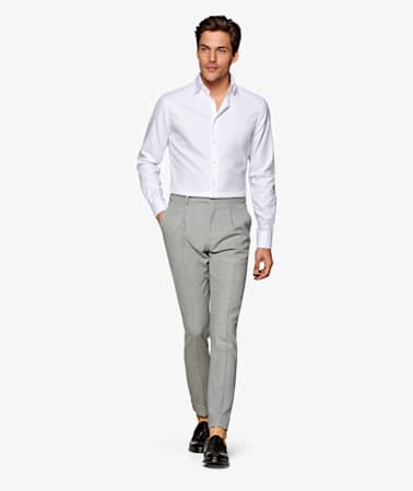 White Oxford Traveller Shirt