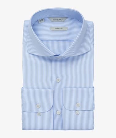 Blue Stripe Traveller Shirt