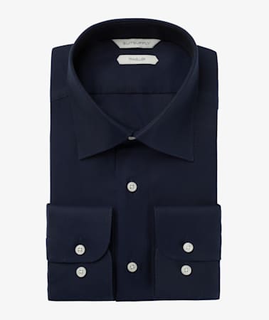 Navy Oxford Traveller Shirt