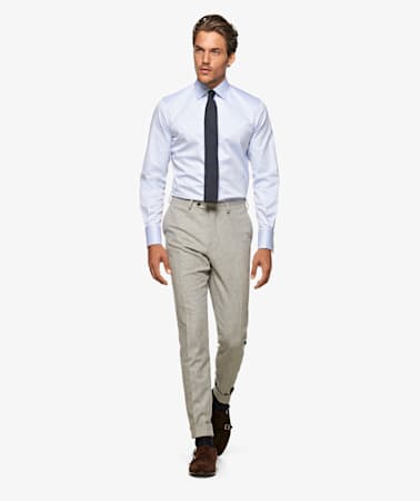 Blue Twill Shirt
