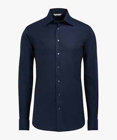 Navy Oxford Traveller Shirt