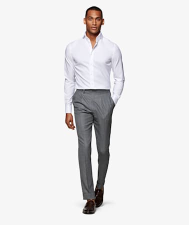 White Oxford Traveller Shirt