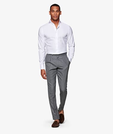 White Oxford Traveller Shirt