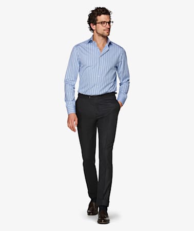 Jort Blue Stripe Shirt