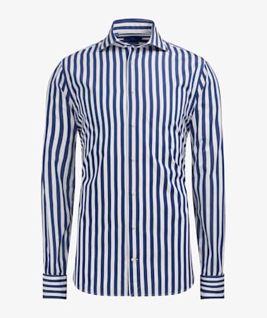 Jort Navy Stripe Shirt