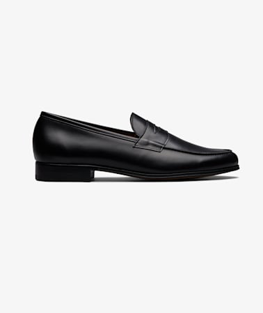 Black Penny Loafer