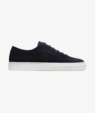 Navy Unlined Sneakers