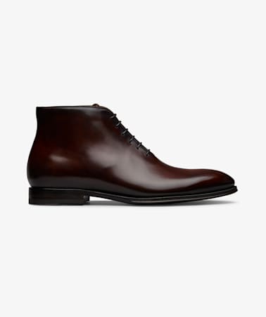 Brown Wholecut Boot