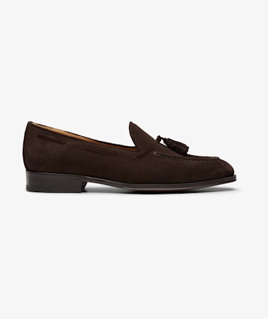 Dark Brown Tassel Loafer