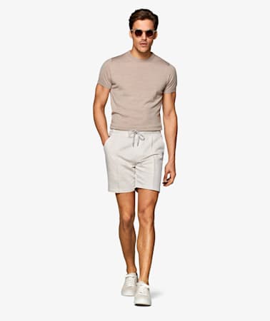 Sand Drawstring Ames Shorts