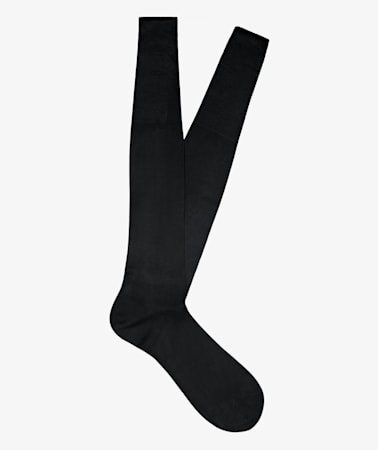 Black Knee high Socks