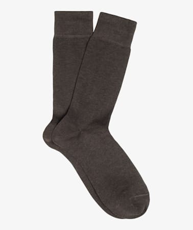 Brown Regular Socks