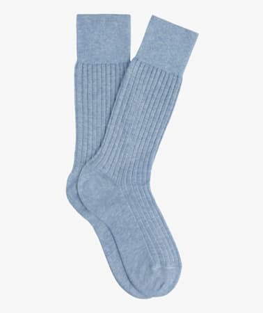 Blue Regular Socks